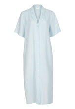 Load image into Gallery viewer, By Ridley Jamie Dress Ocean Color Front View