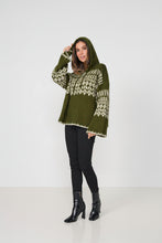 Load image into Gallery viewer, Caju Hoodie Middle Earth colour side shot