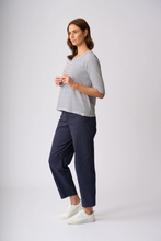 Load image into Gallery viewer, Charlie Jane - Scarborough Tee - Stripe colour side shot