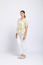 Load image into Gallery viewer, Foil - Afternoon Delight Top in Mandala colour side shot