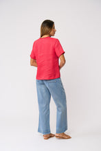 Load image into Gallery viewer, Foil - Benefits Scoop Top - Melon colour back shot