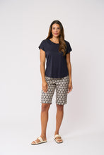 Load image into Gallery viewer, Foil - Clean Queen Top - True Navy colour front shot
