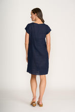 Load image into Gallery viewer, Foil - Crowd Pleaser Dress - Eclipse colour back shot