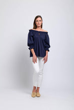 Load image into Gallery viewer, Foil - Eye Candy Top - Midnight colour front shot