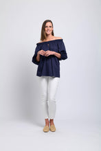 Load image into Gallery viewer, Foil - Eye Candy Top - Midnight colour front shot