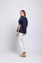 Load image into Gallery viewer, Foil - Eye Candy Top - Midnight colour side shot