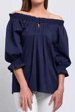 Load image into Gallery viewer, Foil - Eye Candy Top - Midnight colour front closed up shot