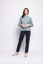 Load image into Gallery viewer, Foil - Feeling Connected Sweater - Duck Egg colour front shot