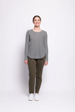 Load image into Gallery viewer, Foil - Full Monty Trapeze Trouser - Hunter colour front shot