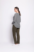 Load image into Gallery viewer, Foil - Full Monty Trapeze Trouser - Hunter colour back shot