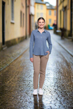 Load image into Gallery viewer, Foil - Full Monty Trapeze Trouser - Latte