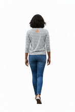 Load image into Gallery viewer, Foil - Gallery Tee - Modern Art colour back shot