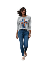 Load image into Gallery viewer, Foil - Gallery Tee - Modern Art colour front shot