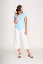 Load image into Gallery viewer, Foil - Instrumental Top - Ice Blue colour front shot