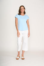 Load image into Gallery viewer, Foil - Instrumental Top - Ice Blue colour front shot