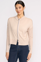 Load image into Gallery viewer, Foil - Love Ewe Cardi - Nougat colour front shot