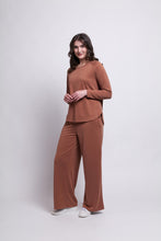 Load image into Gallery viewer, Foil - So-Fa So Good Top - Sienna luxe lounge top