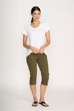 Load image into Gallery viewer, Foil - Split Enz Pant - Kelp colour front shot