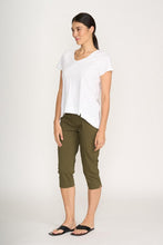 Load image into Gallery viewer, Foil - Split Enz Pant - Kelp colour side shot