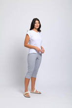 Load image into Gallery viewer, Foil - Split Enz Pant in Nickel colour side shot