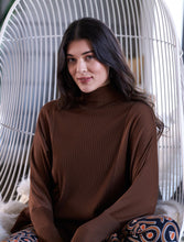 Load image into Gallery viewer, Panellist Sweater - Mustang merino single jersey made from 100% Merino Wool