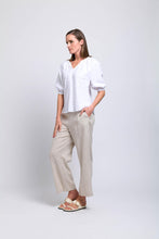 Load image into Gallery viewer, Foil - Turn Up The Volume Top - White side shot