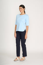 Load image into Gallery viewer, Foil - Shore Bet Top - Ice Blue colour side shot