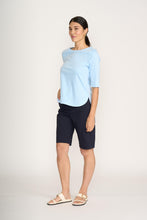 Load image into Gallery viewer, Foil - Shore Bet Top - Ice Blue colour side shot