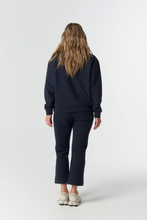 Load image into Gallery viewer, Goondiwindi Cotton - Barkly Cotton Track Pant - Dark Navy colour back shot