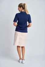 Load image into Gallery viewer, Goondiwindi Cotton - Cotton Jersey Classic Polo in Navy colour back shot
