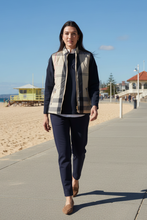 Load image into Gallery viewer, Goondiwindi Cotton - The Heritage Quilted Vest - Birch Check colour front shot