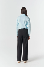 Load image into Gallery viewer, Goondiwindi Cotton - The Traditional Cotton Skivvy - Skyride Blue colour back shot