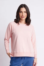 Load image into Gallery viewer, Goondiwindi Cotton Rugby Sweater in Pale Pink colour front shot