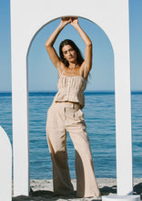 Load image into Gallery viewer, Salt Tailor Trouser Sand Color Front View