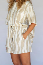 Load image into Gallery viewer, Hobo & Hatch - Mila Short in Island Stripe colour side shot