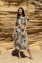 Load image into Gallery viewer, Jump - Balmy Tropics Dress Multi colored front shot