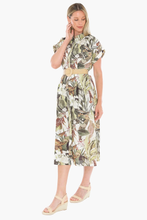 Load image into Gallery viewer, Jump - Balmy Tropics Dress Multi colored side shot