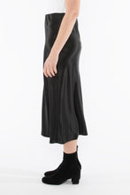 Load image into Gallery viewer, Jump - Bias Satin Midi-Length Skirt