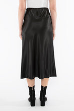 Load image into Gallery viewer, Jump - Bias Satin Midi-Length Skirt