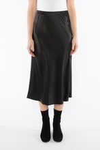 Load image into Gallery viewer, Jump - Bias Satin Midi-Length Skirt