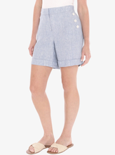 Load image into Gallery viewer, Jump - Button Pocket Short - Ocean C/D colour side shot