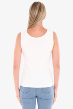 Load image into Gallery viewer, Jump - Core Tank - White colour back shot
