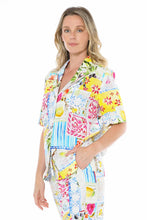 Load image into Gallery viewer, Jump - Italian Holiday Shirt side shot