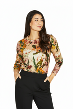 Load image into Gallery viewer, Jump - Spiced Orchids Long Sleeve Tee - Multi colour front shot