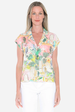 Load image into Gallery viewer, Jump - Tiger Island Top multi colored front shot