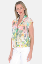 Load image into Gallery viewer, Jump - Tiger Island Top multi colored side shot