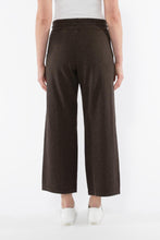Load image into Gallery viewer, Jump - White Leg Knit Pant - Cocoa Functional pockets Straight Leg Pant
