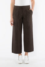 Load image into Gallery viewer, Jump - White Leg Knit Pant - Cocoa Functional pockets Straight Leg Pant