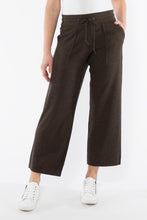 Load image into Gallery viewer, Jump - White Leg Knit Pant - Cocoa Functional pockets Straight Leg Pant