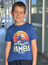 Load image into Gallery viewer, Kids Yamba T-Shirts - Turners Blue